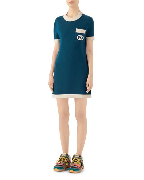 gucci short sleeve|gucci long sleeves dresses.